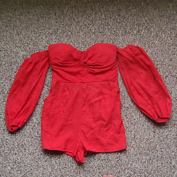 Pants - Red romper s